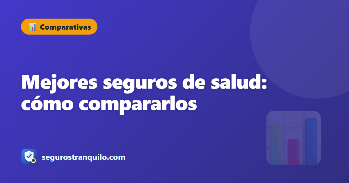 Mejores seguros de salud: cómo compararlos